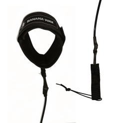 Leash Longboard Sup Simples 10'0 Preto - Joelho
