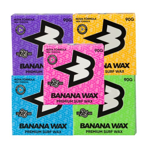 20 Parafinas Banana Wax Surf Premium 90g